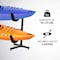 Raxgo Freestanding Kayak Storage Rack, Indoor & Outdoor Kayak Stand for 2 Kayaks RGFSKR - alternate 3
